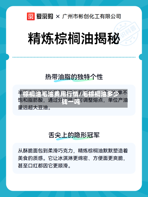 棕榈油毛油费用行情/毛棕榈油多少钱一吨-第2张图片