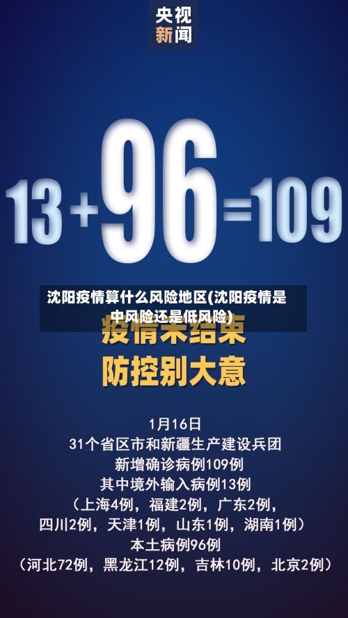 沈阳疫情算什么风险地区(沈阳疫情是中风险还是低风险)