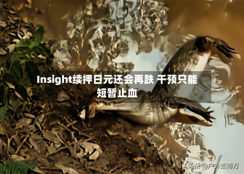 Insight续押日元还会再跌 干预只能短暂止血-第3张图片