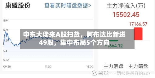 中东大佬来A股扫货，阿布达比新进49股，集中布局5个方向-第2张图片