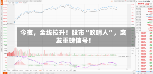 今夜，全线拉升！股市“吹哨人	”	，突发重磅信号！-第2张图片
