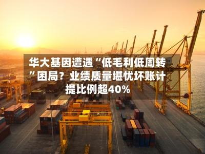 华大基因遭遇“低毛利低周转”困局？业绩质量堪忧坏账计提比例超40%-第3张图片