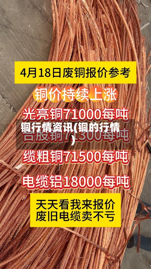 铜行情资讯(铜的行情)