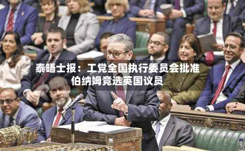 泰晤士报：工党全国执行委员会批准伯纳姆竞选英国议员-第2张图片