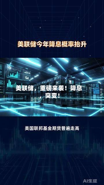 美联储，重磅来袭！降息	，突变！-第2张图片