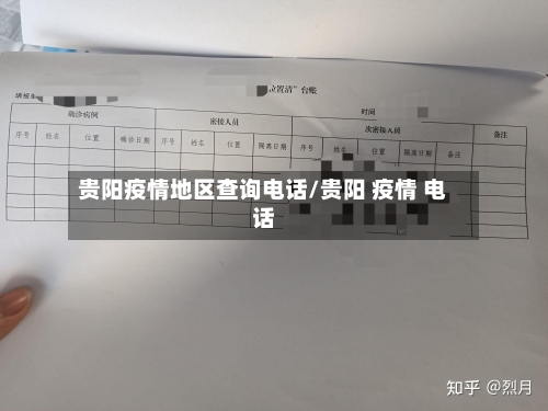 贵阳疫情地区查询电话/贵阳 疫情 电话
