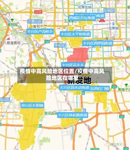 疫情中高风险地区位置/疫情中高风险地区在哪里