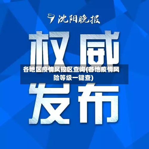 各地区疫情风控区查询(各地疫情风险等级一键查)-第2张图片