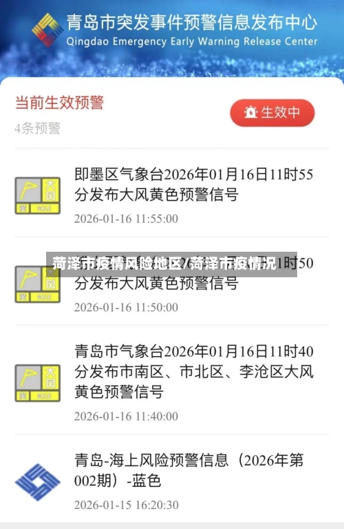 菏泽市疫情风险地区/菏泽市疫情况