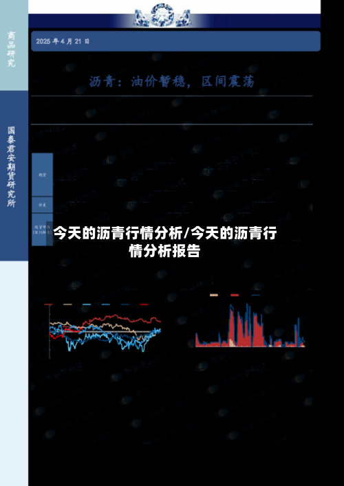 今天的沥青行情分析/今天的沥青行情分析报告
