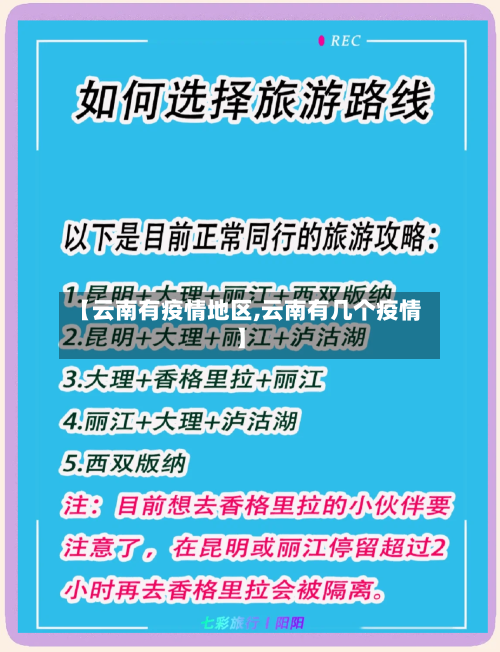 【云南有疫情地区,云南有几个疫情】-第2张图片
